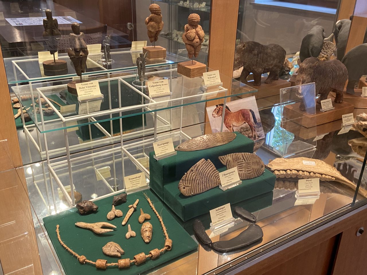 Otto Berger Heimatmuseum, Blick in die Ausstellung